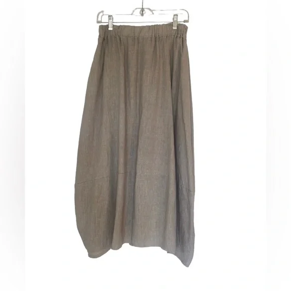 Italian Boutique Linen Skirt - Picture 4 of 8